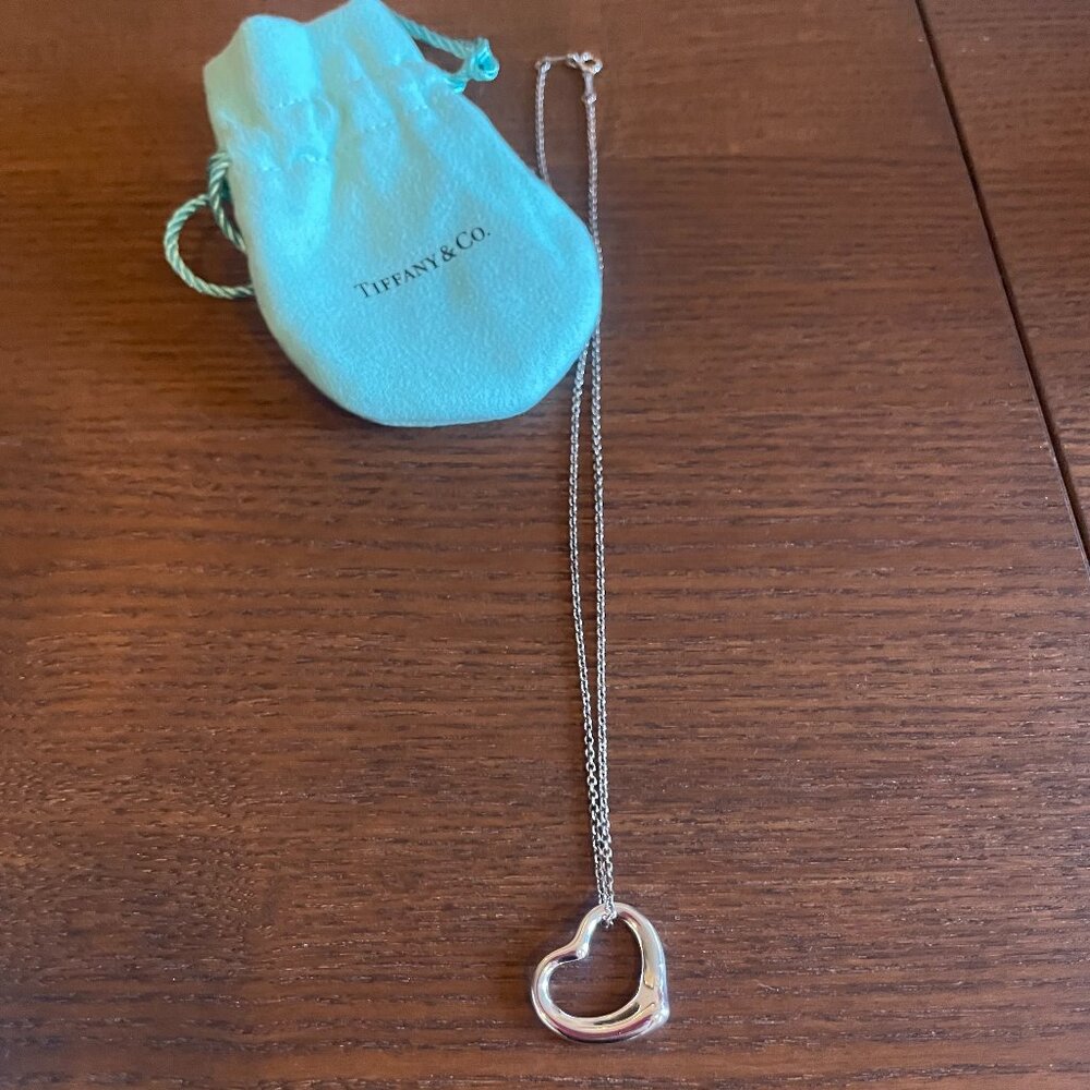 Tiffany & Co. Elsa Peretti Open Heart Necklace